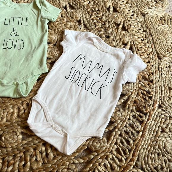 RAE DUNN Baby Onesies 6-9M - Picture 3 of 7